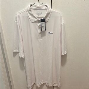 Vineyard Vines White Polo Shirt Classic Design